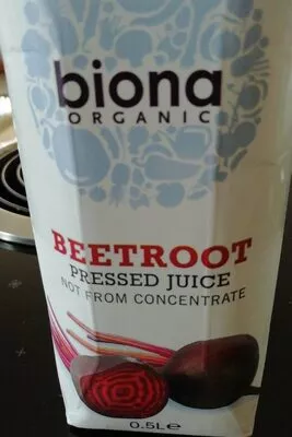 Beetroot pressed juice Biona 0,5 L, code 5032722312357