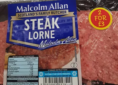 Steak Lorne Malcolm Allan 100g, code 5032992557540