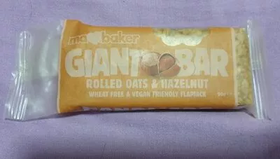 Giant Bar rolled oats & hazelnut  , code 5034444101226