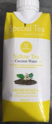 Yellow tea coconut water the berry company 330 ml, code 5034525010256