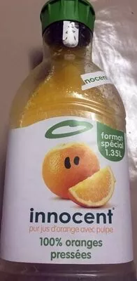 Jus d'orange avec pulpe Innocent 1,35 L, code 5038862134705