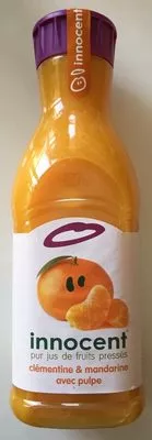 Jus clémentine & mandarine innocent 90 cl, code 5038862137775