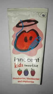 kids smoothie (straxberries, blackberries and raspberried) innocent 180ml, code 5038862635004