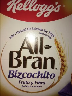 All-bran De Kellogg's Bizcochito Fruta Y Fibra (6X40G) Kellogg 's 6X40G, code 5050083356919