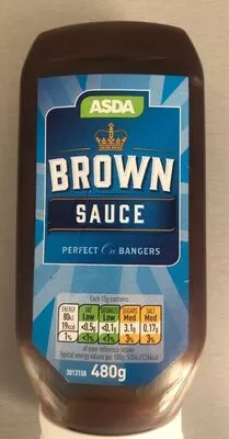 Brown Sauce Asda 480g, code 5051413142196