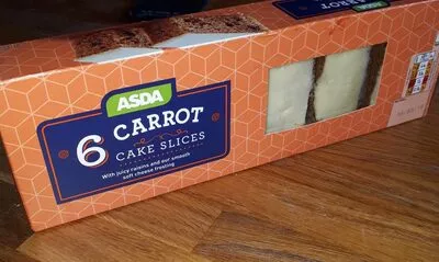 Carrot cake slices Asda , code 5051413852422