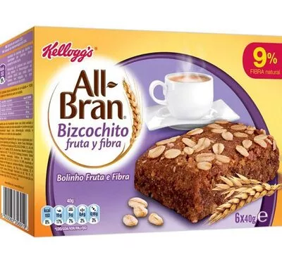 All bran panfrutta Kellogg's 6 x 40 g, code 5053827101189