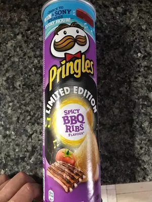 Pringles Spicy BBQ Ribs Flavour Pringles , code 5053990143276