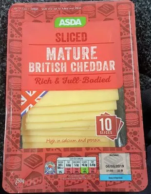 ASDA Mature British Cheddar Asda 250 g, code 5054070150351