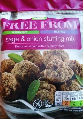 Free From Sage and Onion stuffing mix Asda , code 5054781729600