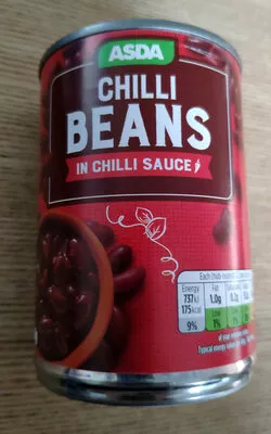 Chilli beans in chilli sauce Asda 390g, code 5054781874379