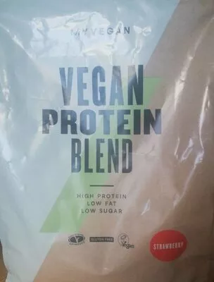 Vegan protein blend strawberry MyProtein , code 5055534368107