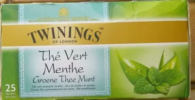 Twinning Thé Vert Menthe Twinings 30 g (25 sachets), code 5055953900117