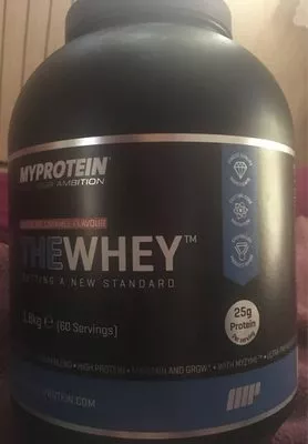 The Whey , Chocolate Caramel myprotein , code 5056104518632