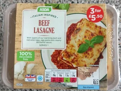 Beef Lasagne  , code 5057172263646