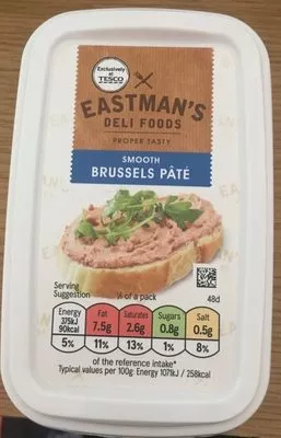 Smooth Brussels Paté Eastman's, Tesco 175g, code 5057753126940