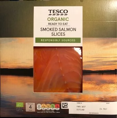 Smoked Salmon Slices Tesco , code 5057753638948