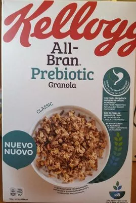 All-Bran Prebiotic Granola Kellogg's 380 g, code 5059319001203