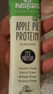 Flapjack Apple pie protéine bar Creative Nature , code 5060113085276