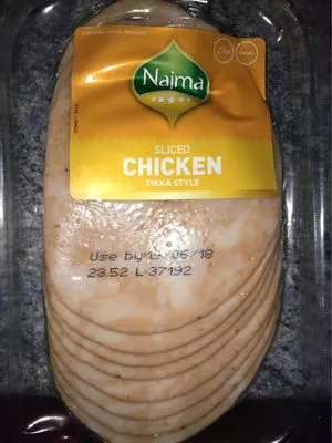 Najma Halal Chicken Tikka Slices 150G Najma , code 5060188690009