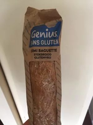 Demi baguette sans gluten Genius sans gluten 125 g, code 5060195908166