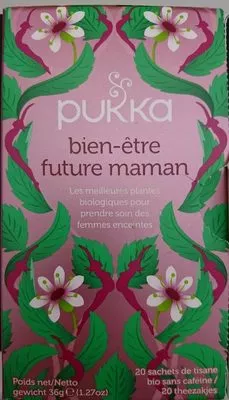 Tisane Bien Être Future Maman Pukka , code 5060229015099