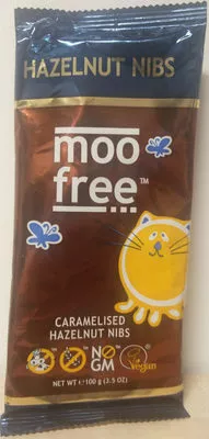 Free Caramelised Hazelnut Nibs moofree 100g, code 5060235830136