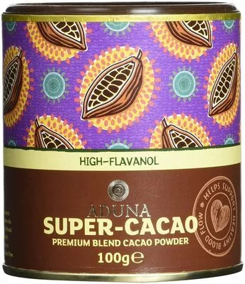 Super-cacao premium powder Aduna 100 g, code 5060302240394