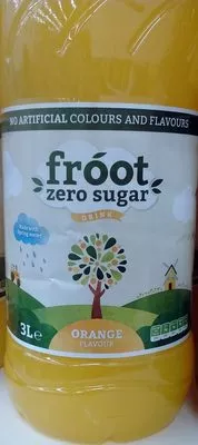 Froot Zero Sugar Orange Drink Froot 3 L, code 5060318665761