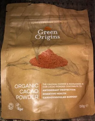 Organic cacao powder  , code 5060426630064