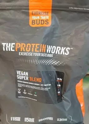 Vegan súper blend the protein works , code 5060455515363