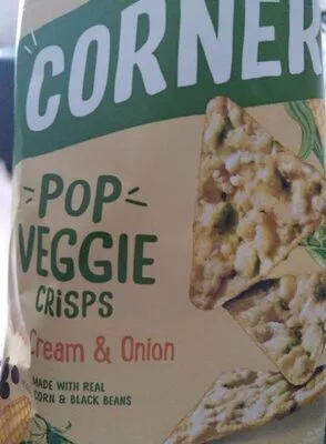 Corners - pop veggie crisps Corners 85 g, code 5060504290272