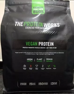 Proteína vegana – Paraíso de chocolate con avellanas the protein works , code 5060594777035