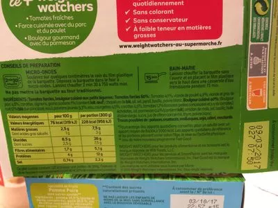 Tomates farcies Weight Watchers 300 g, code 5178226838877