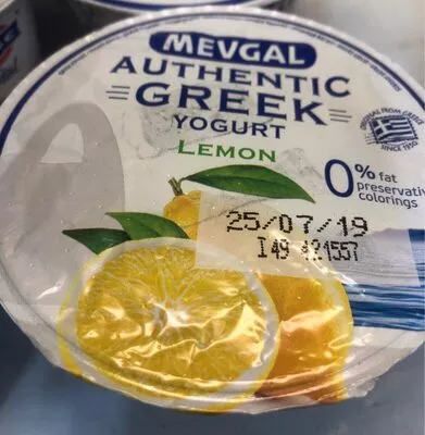 Authentic greek yogurt lemon Mevgal , code 5201083326772