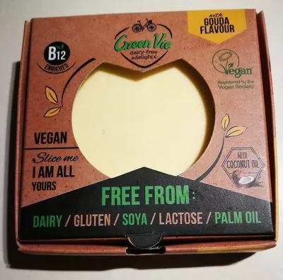 Green Vie queso vegano gouda flavor Green vie 250g, code 5292874000025