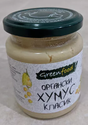 Organic Hummus Classic Greenfood 260 g, code 5319991146709