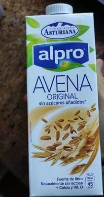 Bebida vegetal avena alpro Alpro,  Central Lechera Asturiana , code 53369536