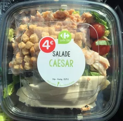 Salade Caesar Carrefour , code 5400101028760