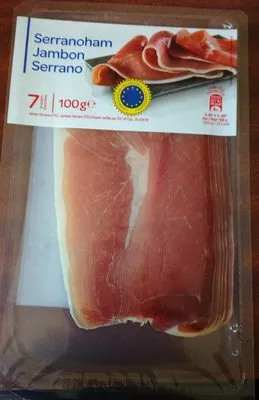 Jambon Serrano Carrefour 100 g, code 5400101041554