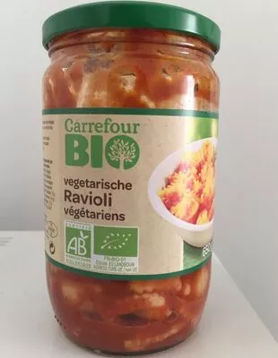 Ravioli vegetariens Carrefour Bio, Carrefour , code 5400101048911