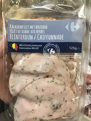 Filet de dinde aux herbes Carrefour 125 g, code 5400101060913