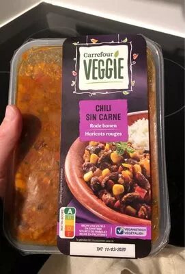 Chili sin carne Carrefour,  Carrefour Veggie , code 5400101076518