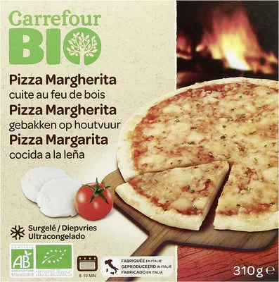 Pizza Margherita Carrefour bio 310 g, code 5400101258730