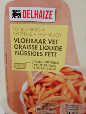 Graisse liquide végétale Delhaize , code 5400111006253