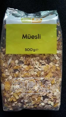 Müesli Delhaize Bio 500 g, code 5400111045788