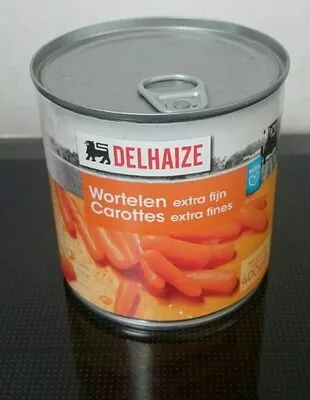 Carottes extra fines Delhaize 400 g, code 5400111112077