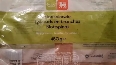 Epinards en branches Delhaize , code 5400111270111