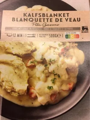 Blanquette de veau Delhaize , code 5400112222201