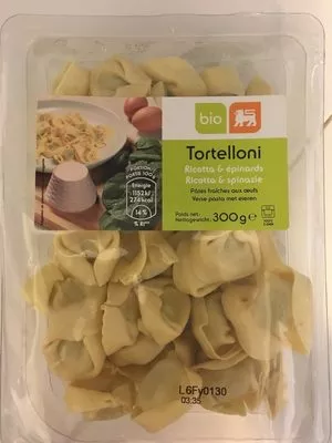 Tortelloni ricotta epinard Delhaize 300 gr, code 5400112248904